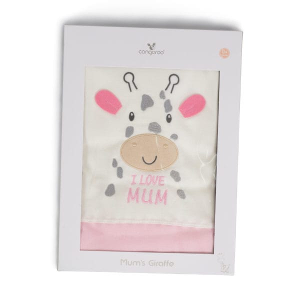 Одеяло 90/100 см Mums Giraffe розов