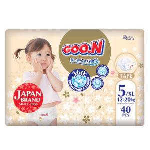 Goo.N Premium Soft пелени размер 5 12-20кг 40 бр.