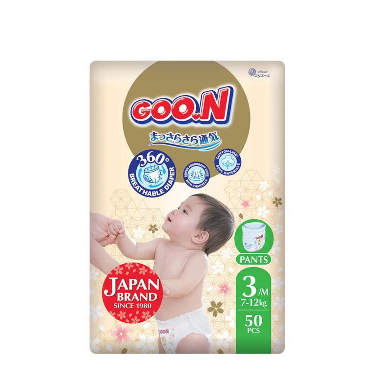 Goo.N Premium Soft гащички размер 3 7-12кг 50 бр.