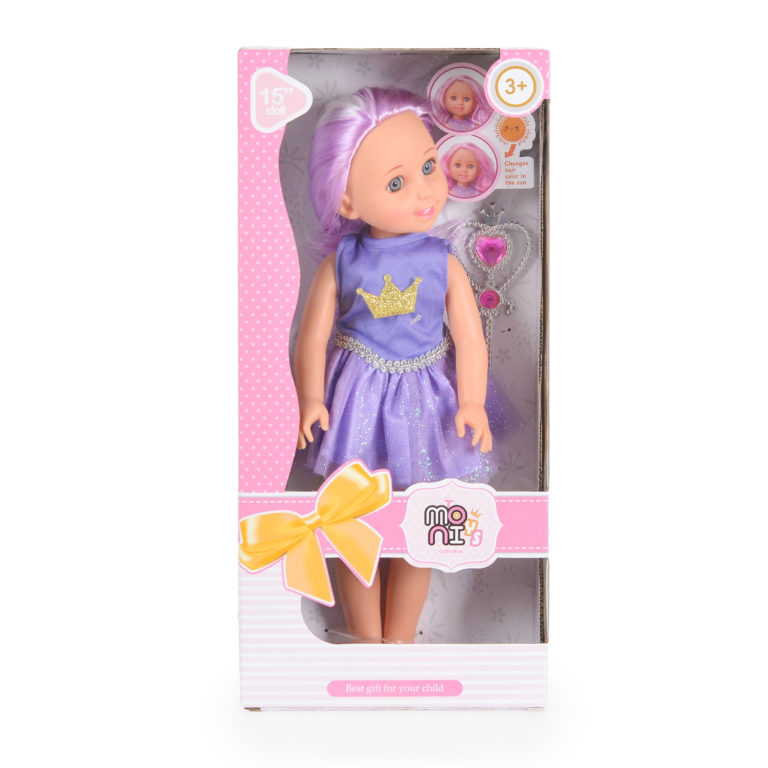 Кукла 38 cm Fairy Doll Sun лилава LS1502-5