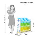 Органайзер за Играчки, Детска Етажерка, Шкаф с Кутии за Съхранение - РУСАЛКА - Image 13