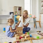 Детска Дървена Маса с 2 Столчета, Комплект - за Игра, Рисуване, Хранене - GHOSTS - Image 8