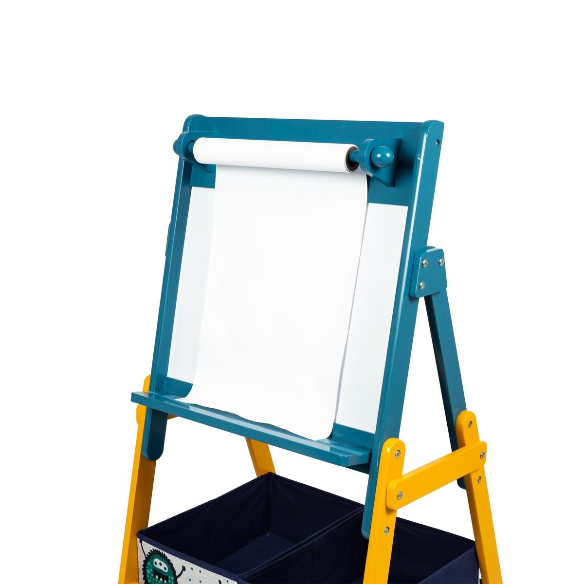 TF6057-20 Детска Дървена Дъска с Магнити на Стойка, за Учене, Рисуване и Съхранение - MONSTER - Image 5