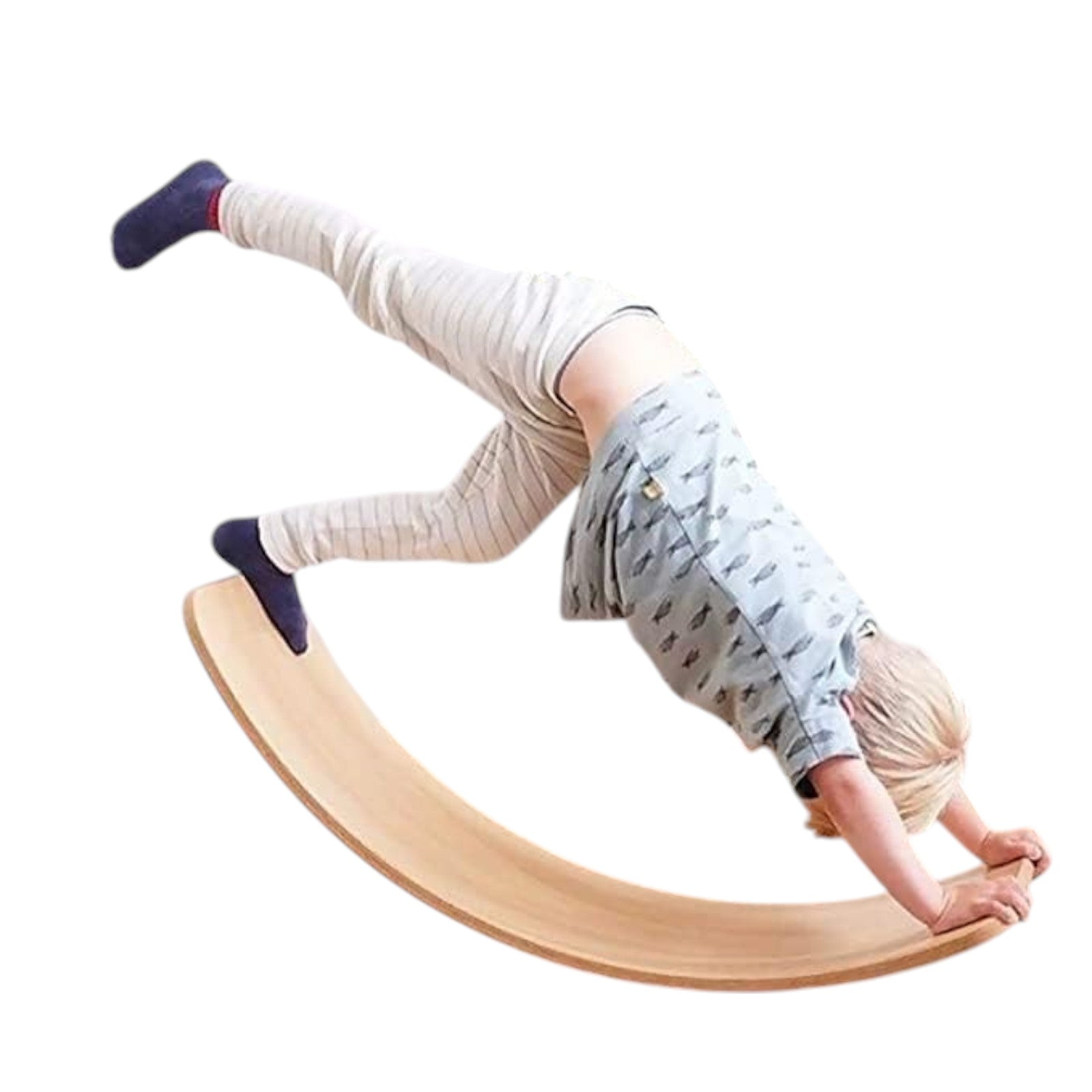 darvena-daska-za-balans-ginger-home-bezopasna-igrachka-za-deca-82x30x15-sm-W01D028-13 Дървена Дъска за Баланс Ginger Home – Безопасна Играчка за Деца, 82x30x15 см - Image 2