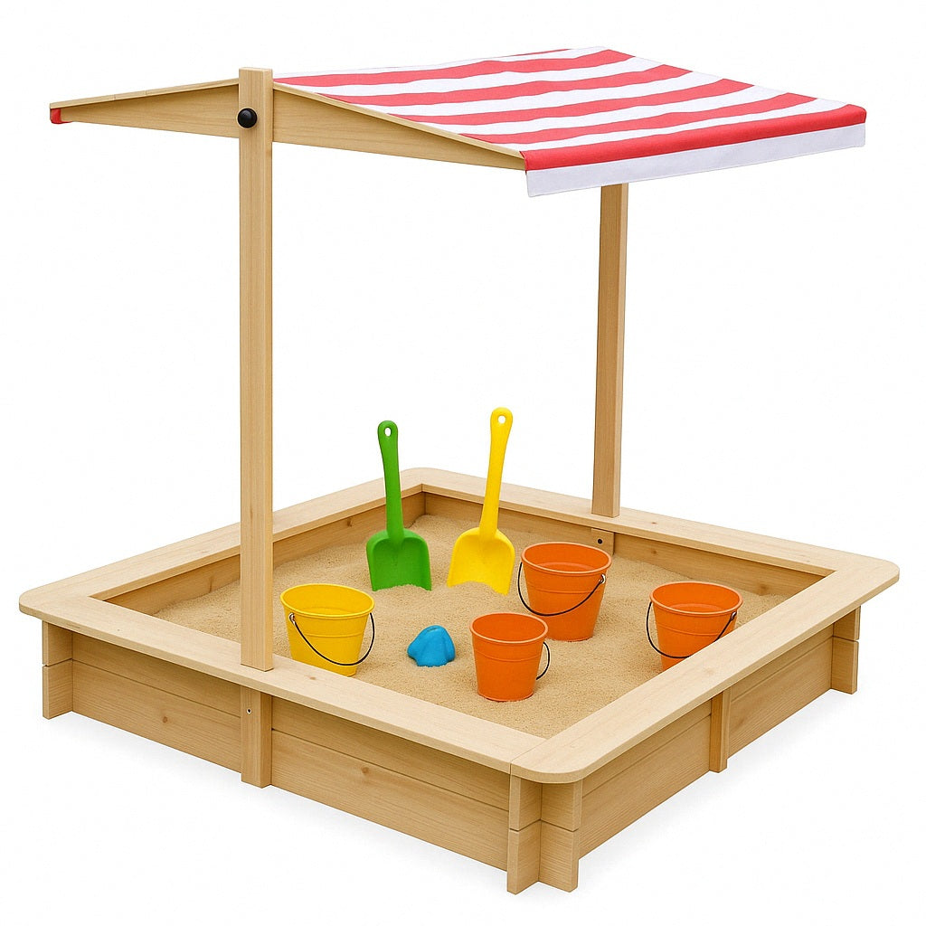 detksi-pyasachnik-ginger-home-reguliruem-pokriv-uv-zashtita-117x117x113-darven-igra-na-otkrito-C766_37ca3b20-07bd-4713-afc1-08b35e772ff4 Детски Пясъчник GINGER HOME с Регулируем Покрив с UV Защита, 117x117x113 см, Дървен – Идеален за Игра на Открито - Image 10