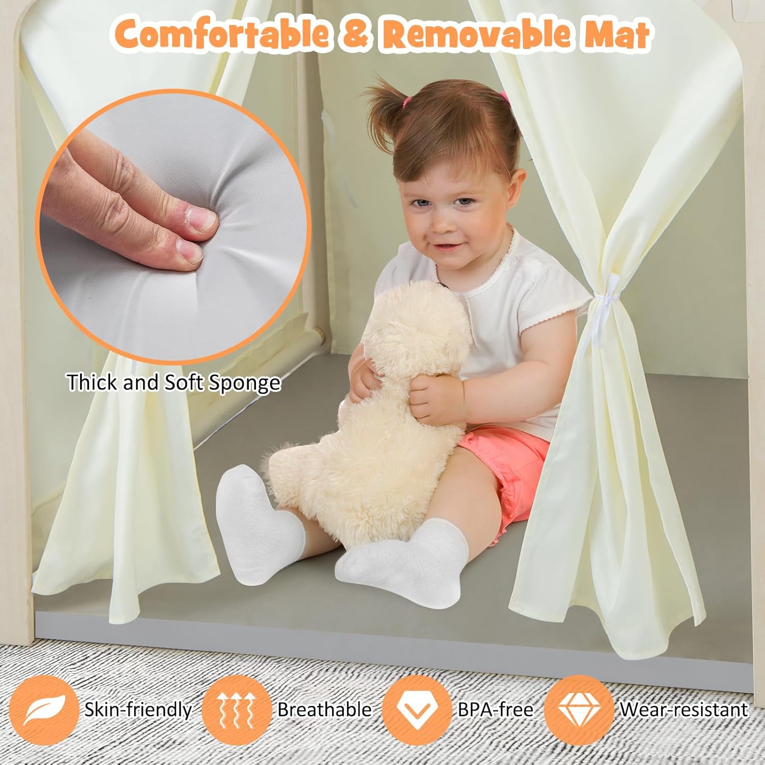 detska-darvena-kashta-za-igra-6-v-1-ginger-home-stol-masa-cherna-daska-organayzer-tenta-meka-podlojka-AT-KF-2401-6 Детска Дървена Къща за Игра 6 в 1 GINGER HOME – Стол, Маса, Черна Дъска, Органайзер, Тента и Мека Подложка - Image 7