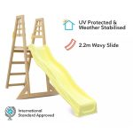 Детска Дървена Катерушка с Пързалка 2.2 м GINGER HOME, За Игра на Двора - Image 14