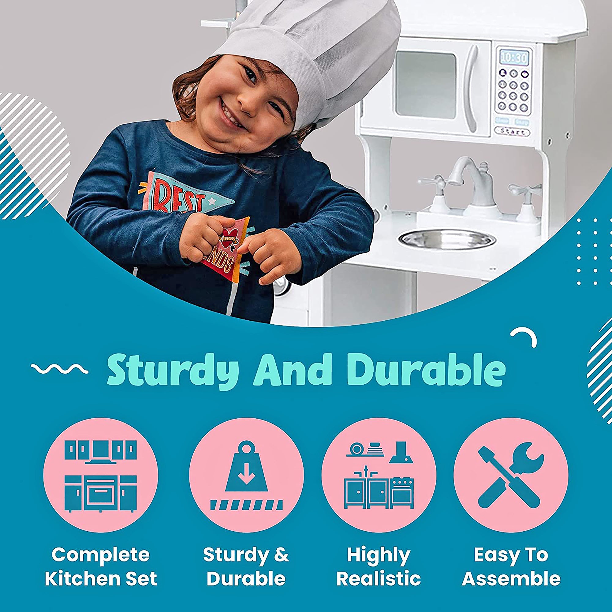 detska-darvena-kuhnya-ginger-home-byala-w10c404h-6 Детска Дървена Кухня GINGER HOME Бяла W10C404H - Image 6