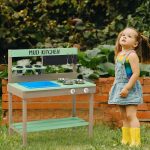 Детска Дървена Кухня GINGER HOME Градинска 80х37х88 см. 2424 - Image 3