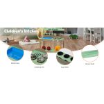 Детска Дървена Кухня GINGER HOME Градинска 80х37х88 см. 2424 - Image 8