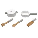 Детска Дървена Кухня GINGER HOME Розова W10C404I - Image 4