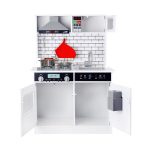 Детска Дървена Кухня GINGER HOME със Звук, Светлина, Бяла W10C493J - Image 11