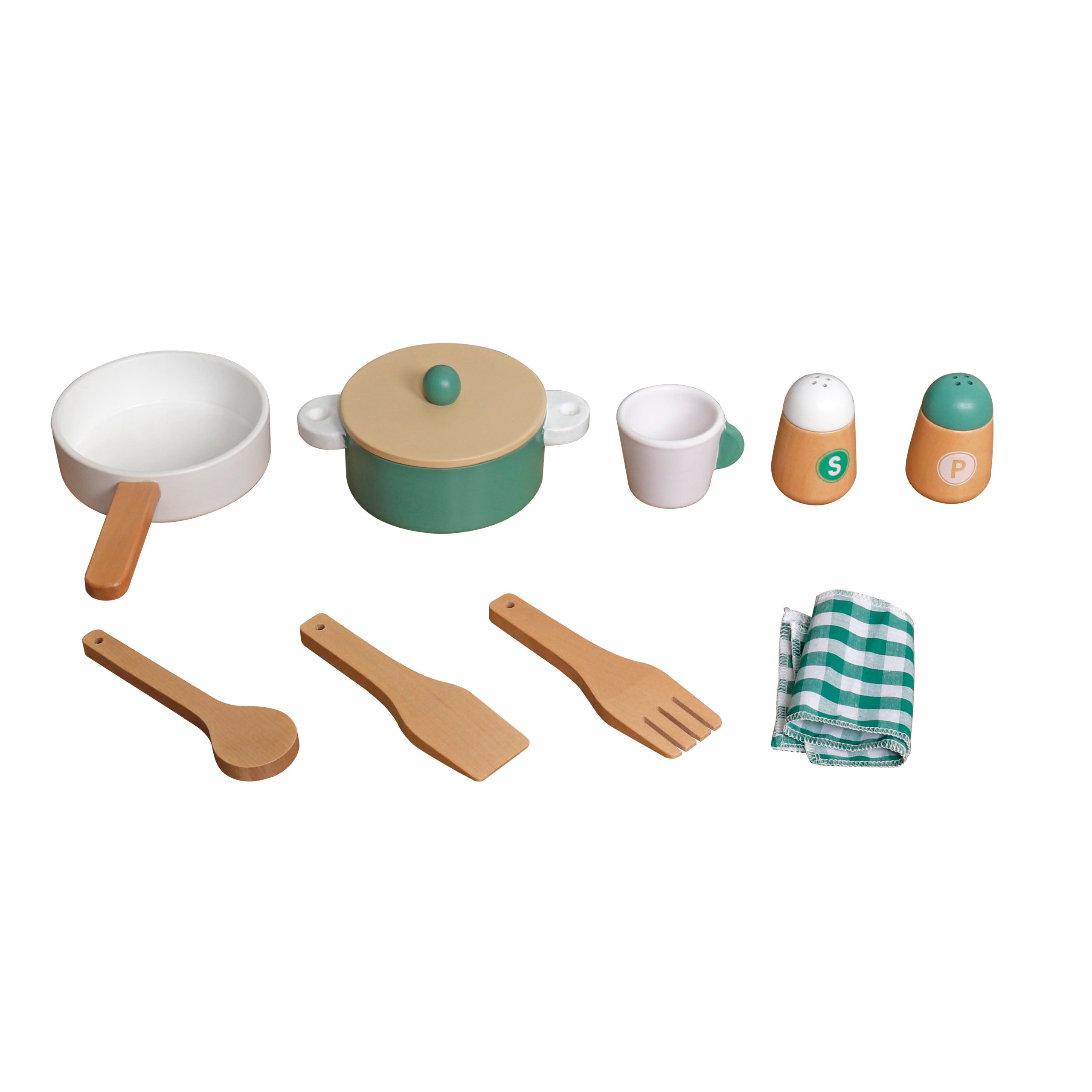 detska-darvena-kuhnya-ginger-home-vintidzh-stil-elektronni-kotloni-svetlini-zvutsi-aksesoari-91x31x90-W10C790B-5 Детска Дървена Кухня GINGER HOME – Винтидж Стил с Електронни Котлони, Светлини, Звуци и Функционални Аксесоари, 91x31x90 см - Image 6