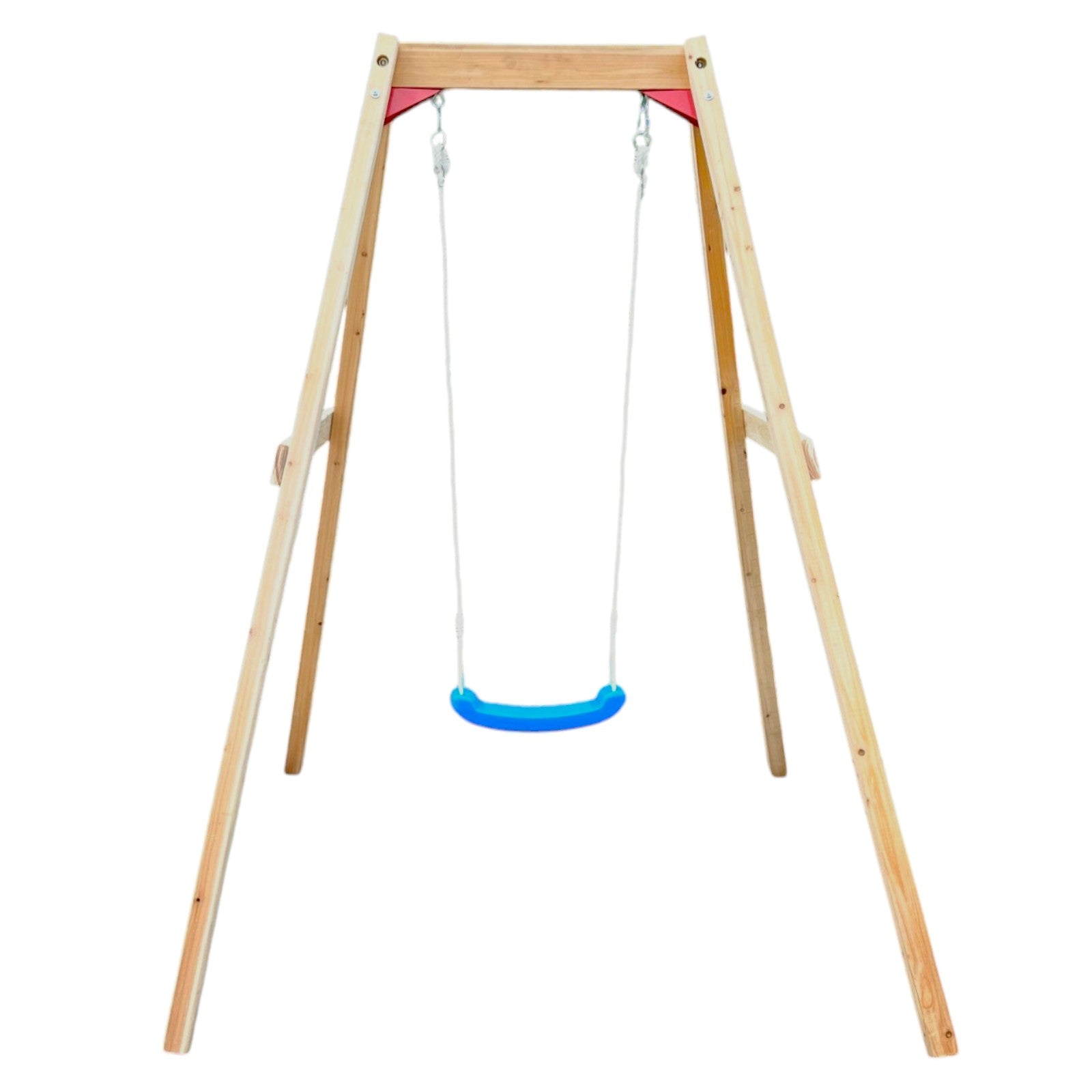 detska-darvena-lyulka-ginger-home-156x200x201-bezopasna-igra-na-otkrito-C672-1 Детска Дървена Люлка GINGER HOME, 156x200x201 см, Безопасна Игра на Открито - Image 2