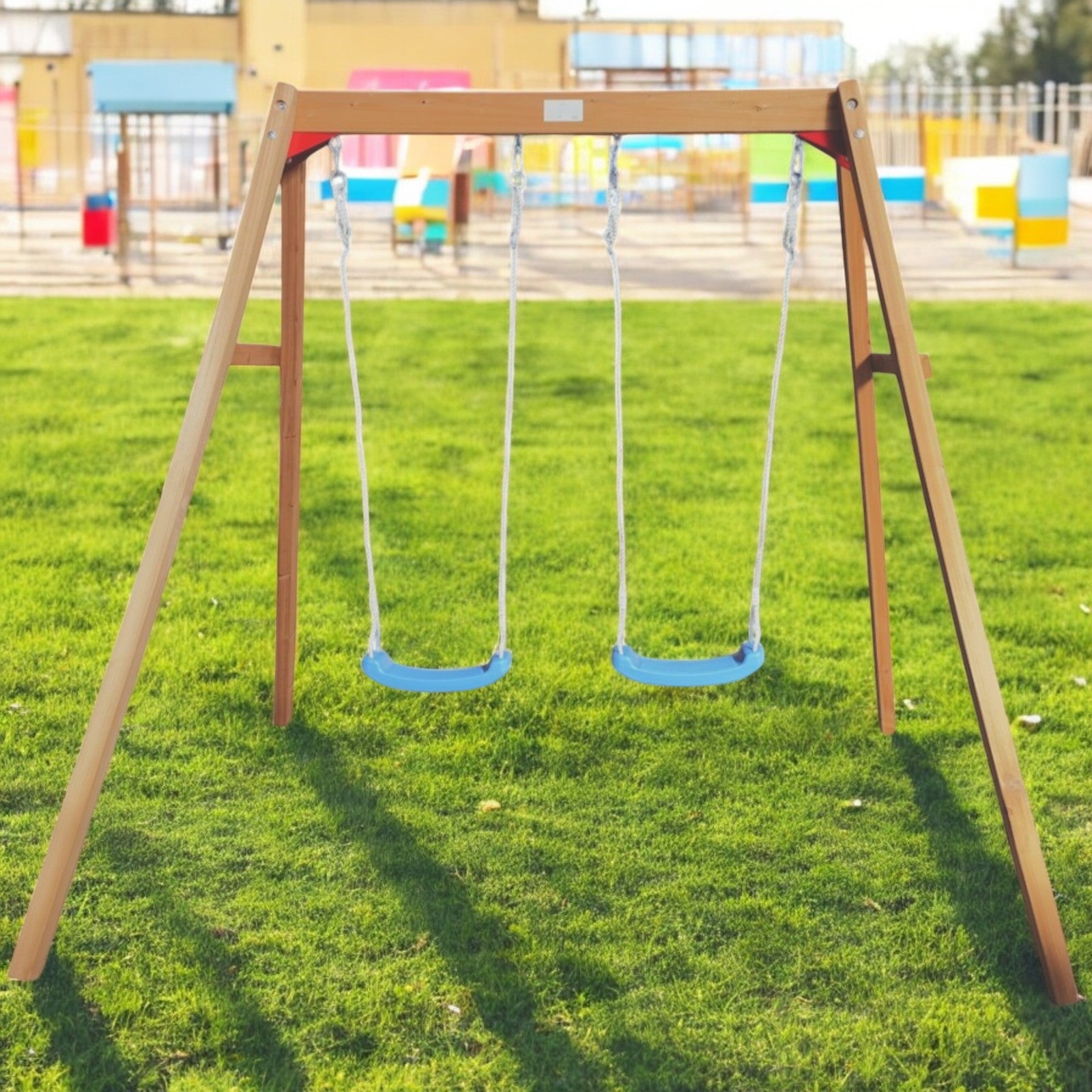 detska-darvena-lyulka-ginger-home-za-gradina-dvoyna-225x200x201-C673-3 Детска Дървена Люлка GINGER HOME за Градина, Двойна, 225x200x201 см - Image 4