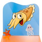 Детска Дървена Маса и Столчета GINGER HOME с Морски Животни - Комплект за Рисуване, Игра, Учене и Хранене - Image 9