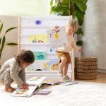 Детска Етажерка за Книги Дърво GINGER HOME, 6 Рафта, Монтесори 64x30x79 см - Image 15
