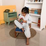 Детска Етажерка GINGER HOME, Дървен Органайзер за Книжки и Играчки, Бял Цвят, за Уютната Детска Стая - Image 21