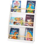 Детска Етажерка GINGER HOME, Дървен Органайзер за Книжки и Играчки, Бял Цвят, за Уютната Детска Стая - Image 8