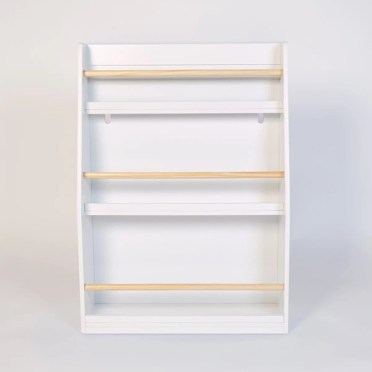 detska-etazherka-ginger-home-darven-organayzer-za-knizhki-i-igrachki-byal-cvyat-za-uyutnata-detska-staya-TF6142-W-8 Детска Етажерка GINGER HOME, Дървен Органайзер за Книжки и Играчки, Бял Цвят, за Уютната Детска Стая - Image 9