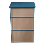 Детска етажерка GINGER HOME - Къщичка MONSTER, Синя за съхранение на играчки и книжки - Image 12