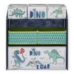 Детска Етажерка GINGER HOME, Органайзер за Играчки с Кутии за Съхранение DINOSAUR - Image 2