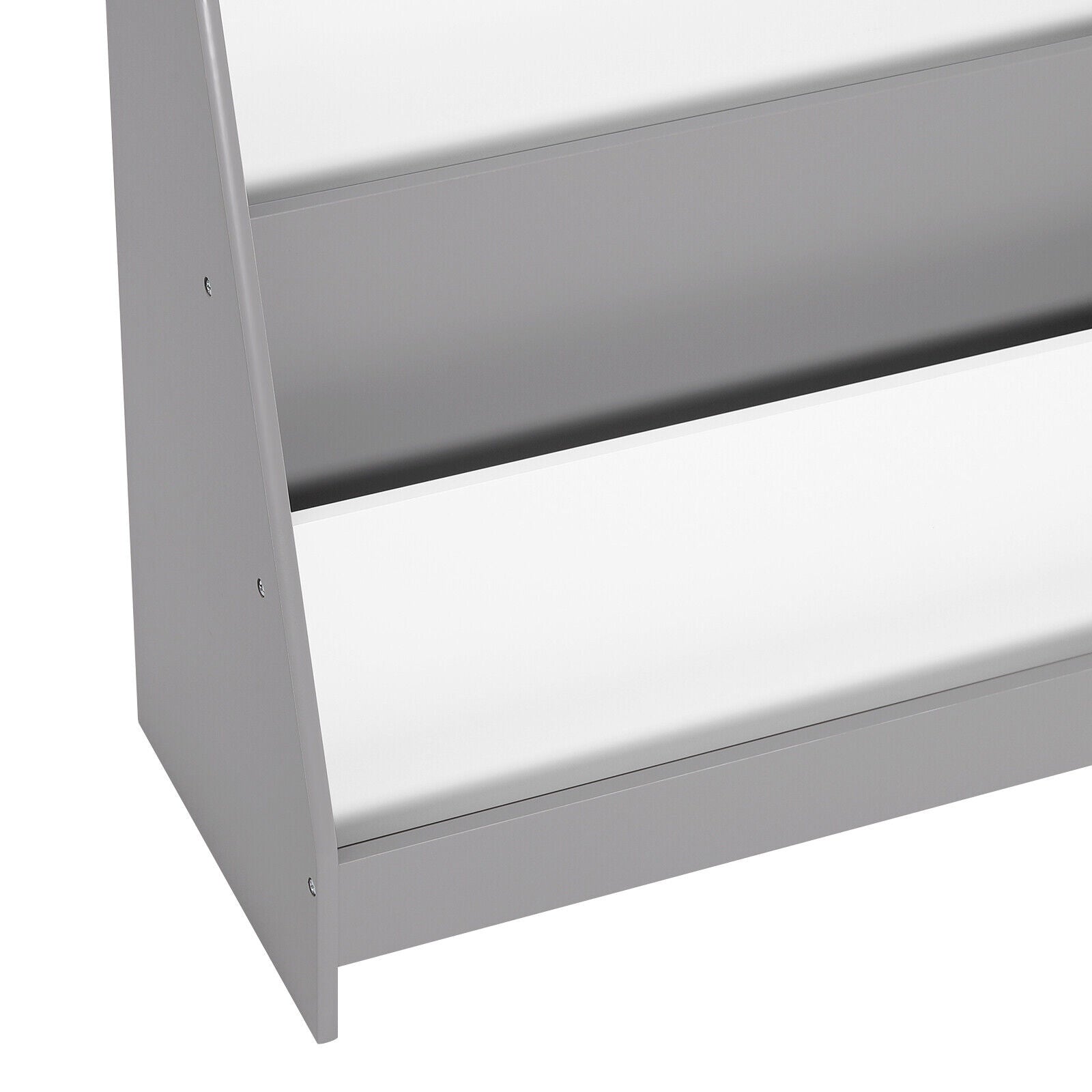 detska-etazherka-za-knizhki-i-spisania-biblioteka-s-raftove-darvena-sektsia-byalo-i-sivo-TF6125-16_6fcbdb09-d232-465d-88d8-6207aeaf0ad7 Детска Етажерка за Книжки и Списания, Библиотека с Рафтове, Дървена Секция - Бяло и Сиво - Image 17