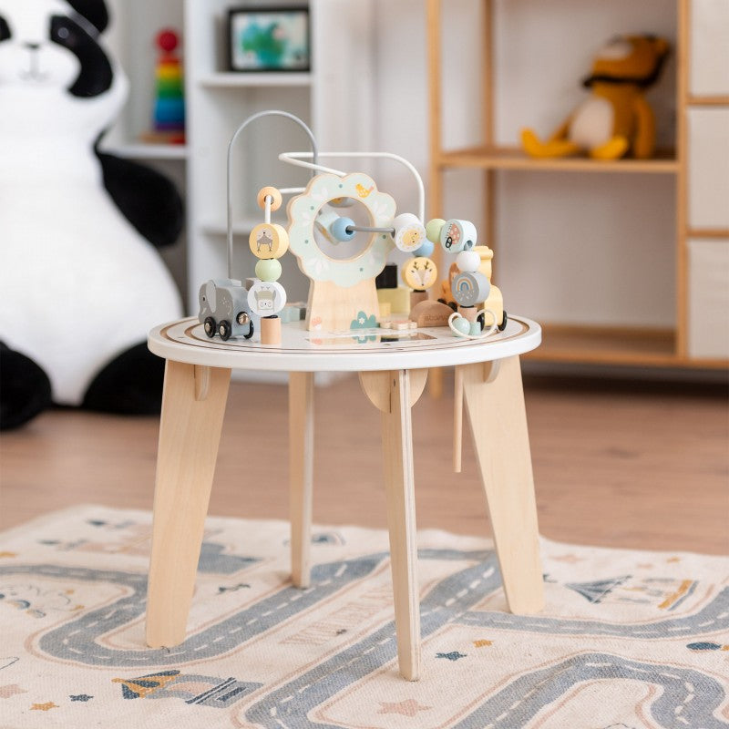 detska-masa-labirint-ginger-home-40x40x54-W12D626-6 Детска Дървена Образователна Маса с Лабиринт и Мъниста GINGER HOME, 40x40x54 см - Image 7