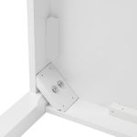 Детска Маса с 4 Столчета GINGER HOME, Дървен Комплект за Игра и Учение, Бял, 66x56x48 см - Image 10