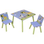 Детска Маса със Столчета GINGER HOME за Рисуване, Игра, Хранене, Дървена, Детска Стая SAVANNA - Image 12