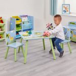 Детска Маса със Столчета GINGER HOME за Рисуване, Игра, Хранене, Дървена, Детска Стая SAVANNA - Image 14