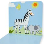 Детска Маса със Столчета GINGER HOME за Рисуване, Игра, Хранене, Дървена, Детска Стая SAVANNA - Image 5