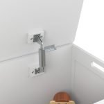 Детска Ракла за Играчки и Пейка 2 в 1 GINGER HOME Дървена JWTR-3086 WHITE - Image 5