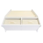 Детски Дървен Органайзер 2 в 1, Етажерка за Книжки и Кутии за Съхранение на Играчки - Image 7