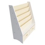 Детски Дървен Органайзер 2 в 1, Етажерка за Книжки и Кутии за Съхранение на Играчки - Image 13