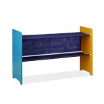 Детски Органайзер за Играчки, Eетажерка, Секция, с 9 Текстилни Кутии за Съхранение - MONSTER - Image 6