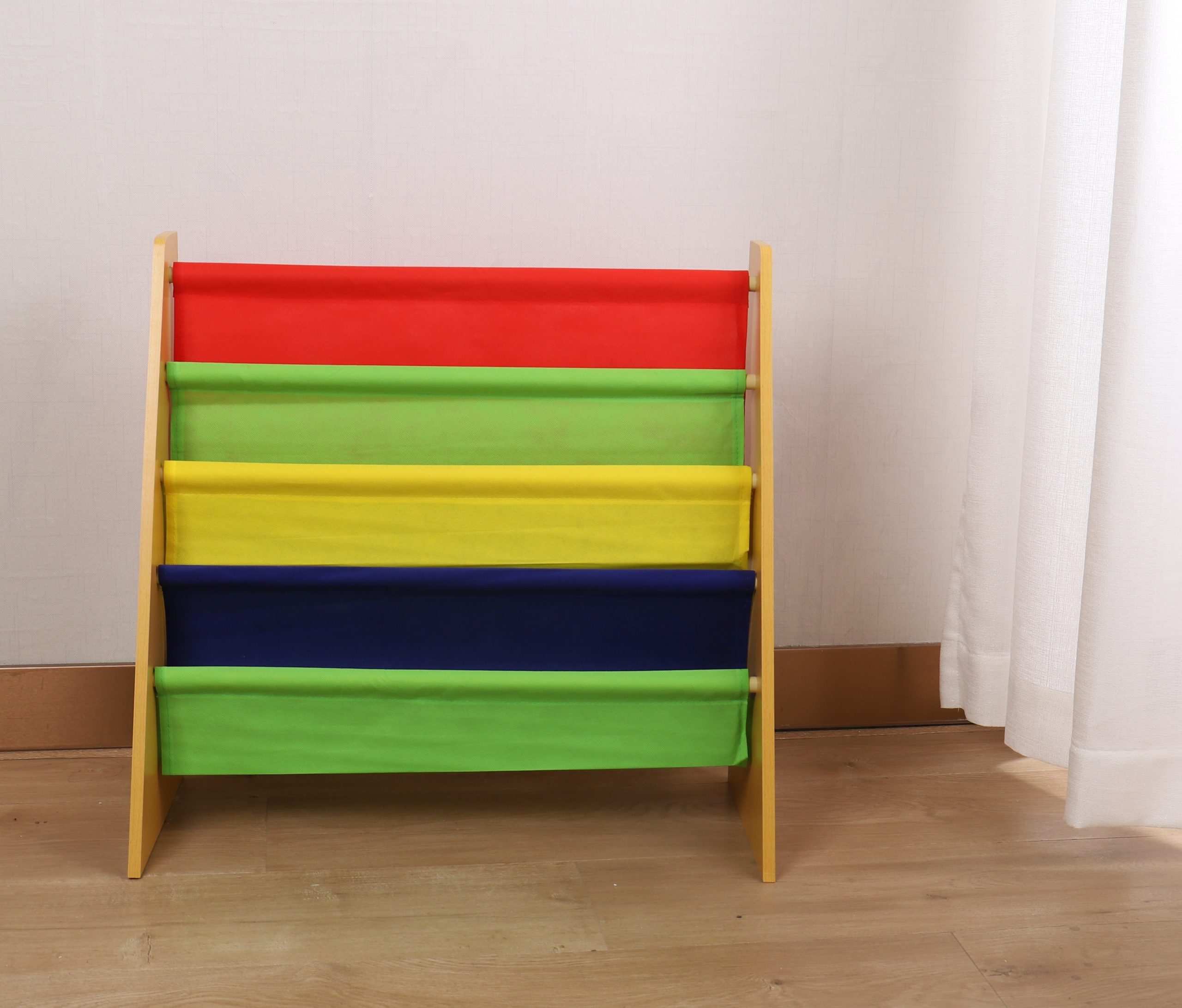 detski-organayzer-za-knizhki-igrachki-etazherka-JWTR-3029-C-14 Детска Етажерка за Книги и Играчки, Органайзер за Съхранение, Библиотека - COLORS - Image 15