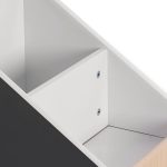 Етажерка за Играчки и Книжки GINGER HOME, Черна Дъска за Писане, Къщичка, Дърво - Image 7