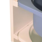 Детски Шкаф GINGER HOME, Етажерка за Играчки с 4 Кутии за Съхранение, Бял - Image 7