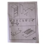 Детски Шкаф GINGER HOME, Етажерка за Играчки с 4 Кутии за Съхранение, Бял - Image 18