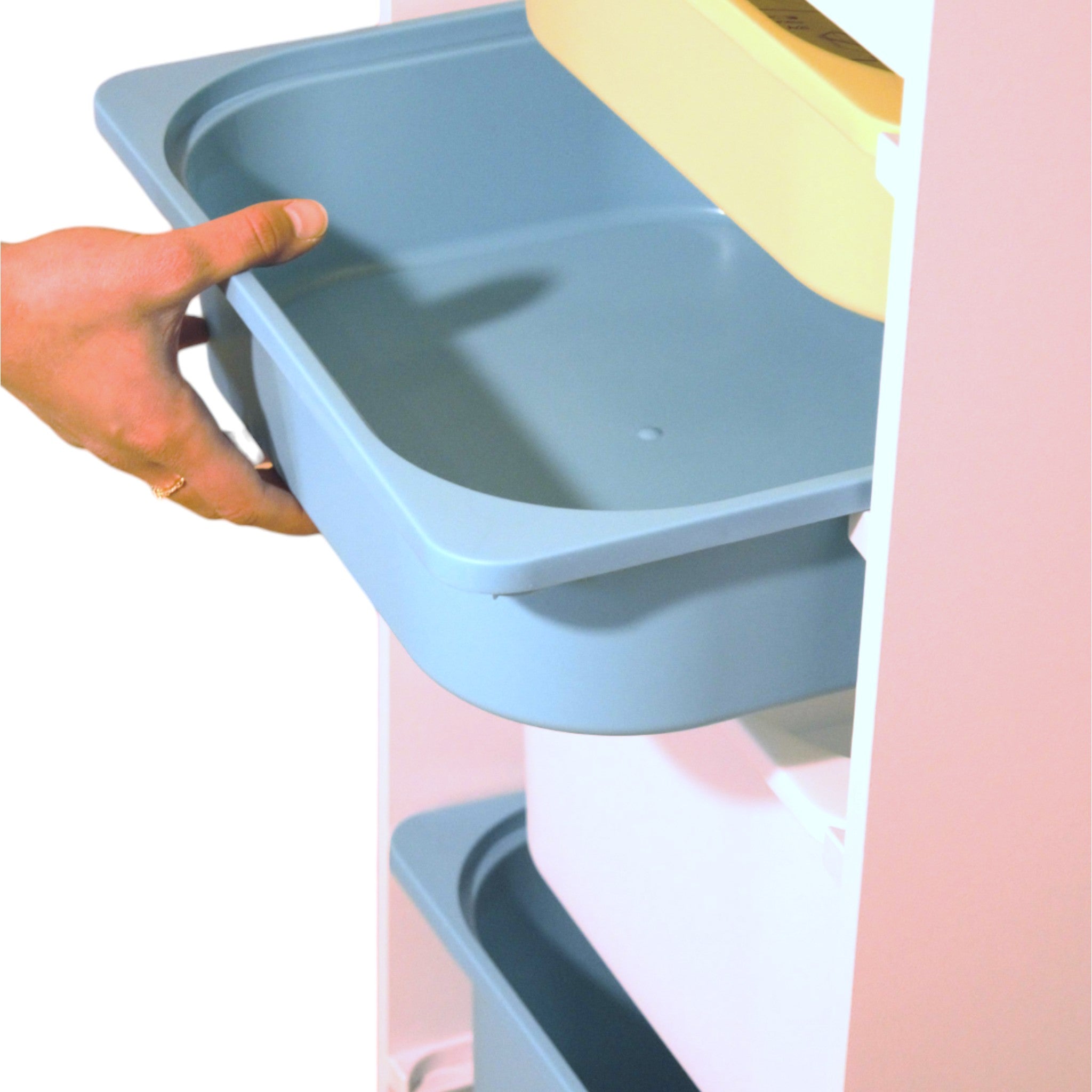 detski-shkaf-ginger-home-etazherka-za-igrachki-s-4-kutii-za-sahranenie-byal-TF6745-8 Детски Шкаф GINGER HOME, Етажерка за Играчки с 4 Кутии за Съхранение, Бял - Image 19