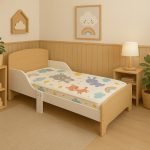 Детско Дървено Легло със Защита и Подматрачна Рамка 140/70 см – GINGER HOME - Image 12