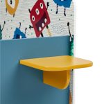 Детско Легло GINGER HOME 140x70 см – Дървено, със Защита от Падане, MONSTER, За Деца 18+ месеца - Image 10