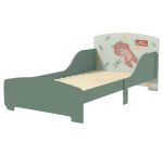 Детско Легло GINGER HOME, Защита от Падане, Дървено, Подматрачна Рамка 70х140 см, FOREST - Image 3