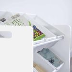 Етажерка за играчки GINGER HOME с 9 Кутии за Съхранение WHITE JWTR-3006 - Image 11