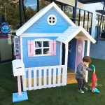 Голяма Дървена Детска Къща с Веранда GINGER HOME, 194x229x210 см, за Игри и Забавления на Открито - Image 12