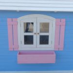 Голяма Дървена Детска Къща с Веранда GINGER HOME, 194x229x210 см, за Игри и Забавления на Открито - Image 6