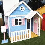 Голяма Дървена Детска Къща с Веранда GINGER HOME, 194x229x210 см, за Игри и Забавления на Открито - Image 10