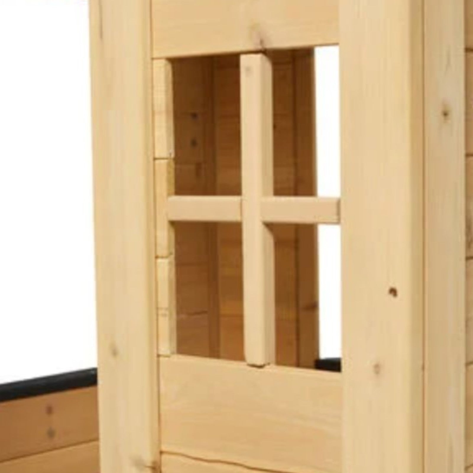 gradinska-kashta-za-igra-C325-11 Детска Къща GINGER HOME, Дървена, Игра на Открито в Двора и Градината, 140 х 112 x 108 см. - Image 12