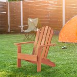 Детски Стол GINGER HOME, Шезлонг Adirondack, Релаксация в Градината, Двора, Балкона, Терасата, Къмпинга и Плажа, Дървен - Image 5